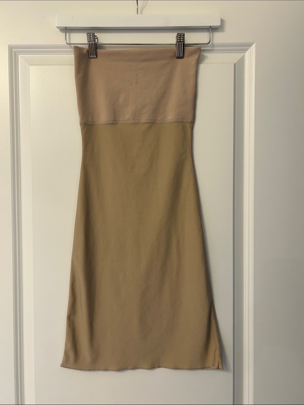 Neutral Strapless Spanx shapewear